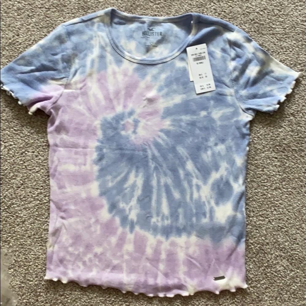 Hollister short sleeve tie dye t shirt